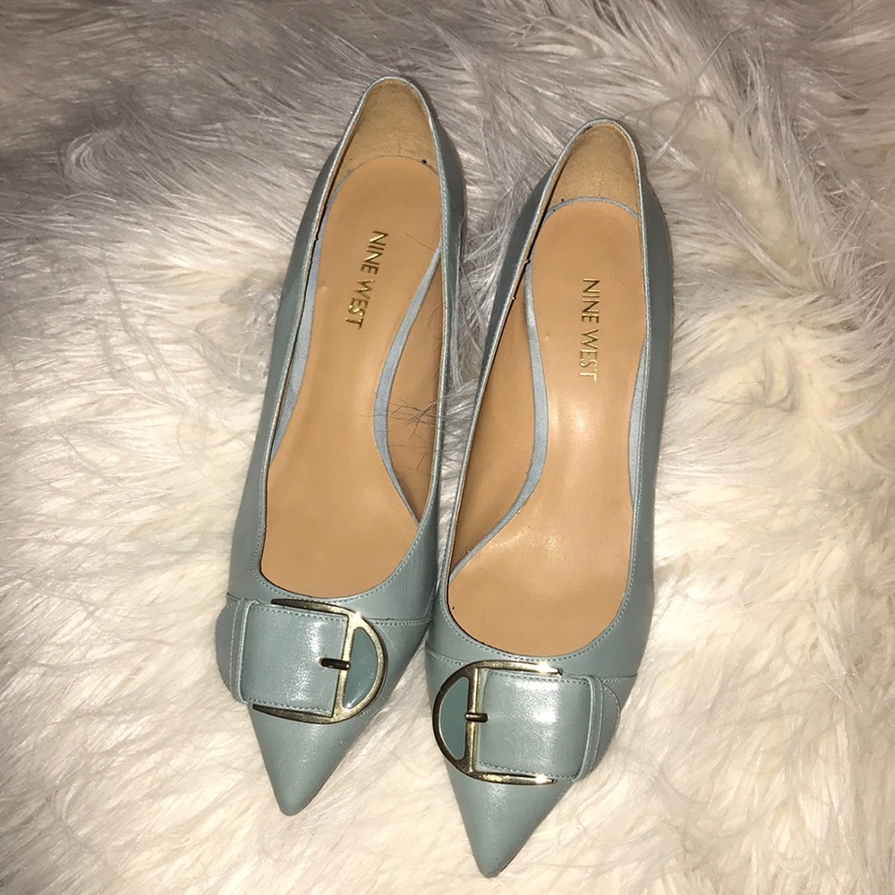 Nine West kitten heels